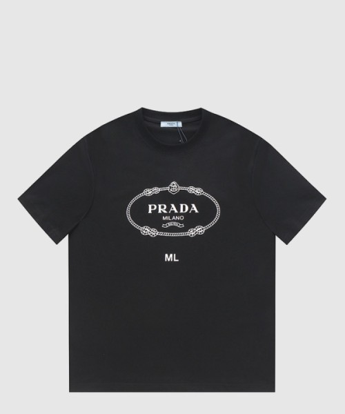 프라다 로고 프린트 반팔