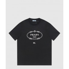 프라다 로고 프린트 반팔