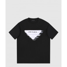 프라다 로고 프린트 반팔