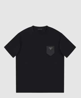 프라다 로고 프린트 반팔