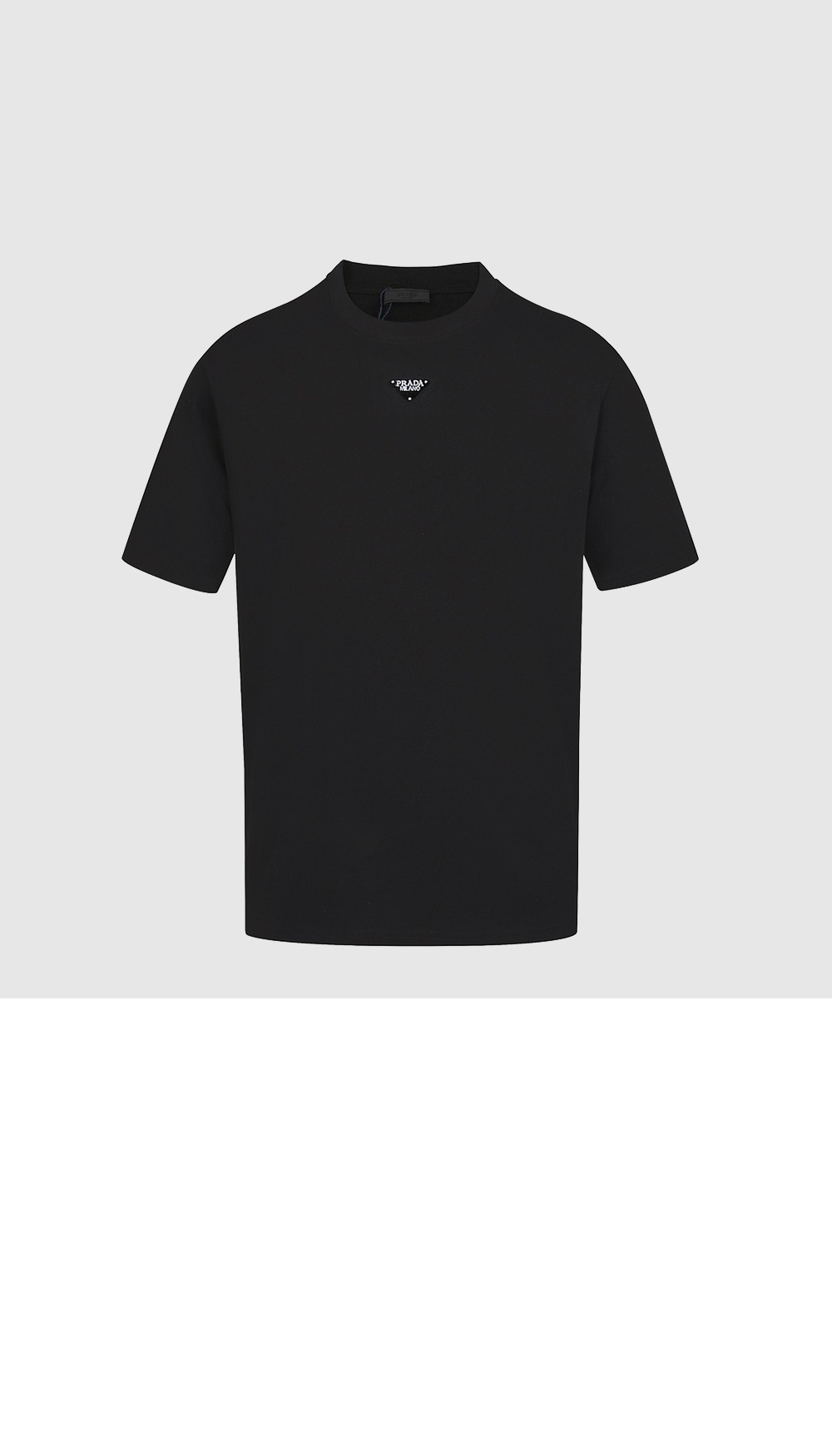 프라다 로고 프린트 반팔