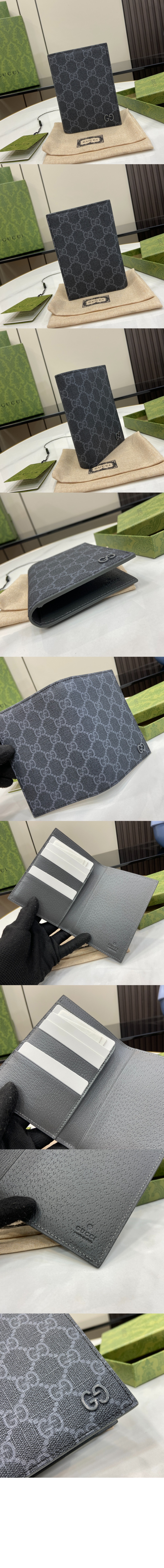 구찌 GG 여권 케이스 795229