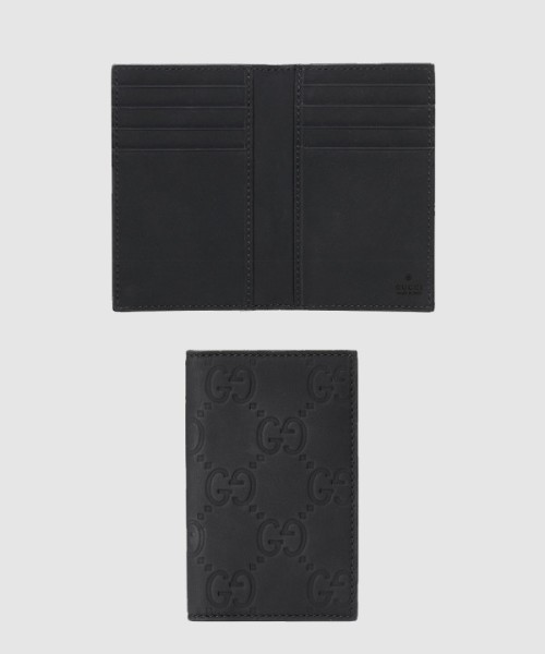 구찌 GG 러버 효과 롱 카드 케이스 771317