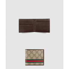 구찌 GG 수프림 웹 반지갑 138042