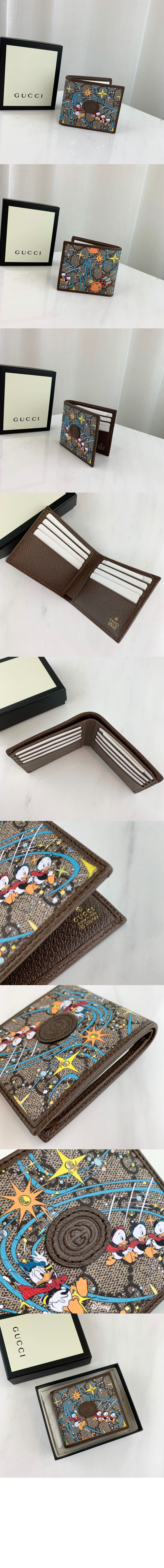 구찌 Disney x Gucci 도널드 덕 반지갑 647937