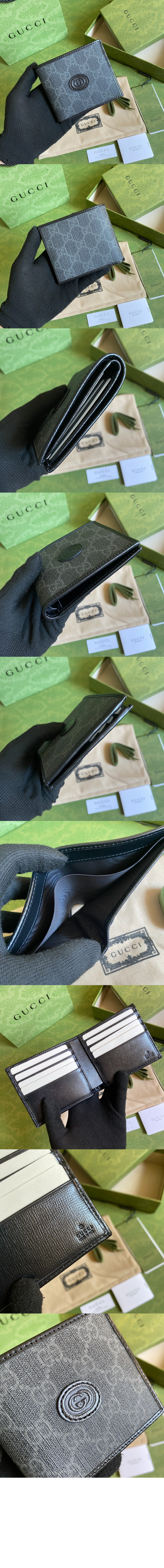 구찌 인터로킹 G 반지갑 671652