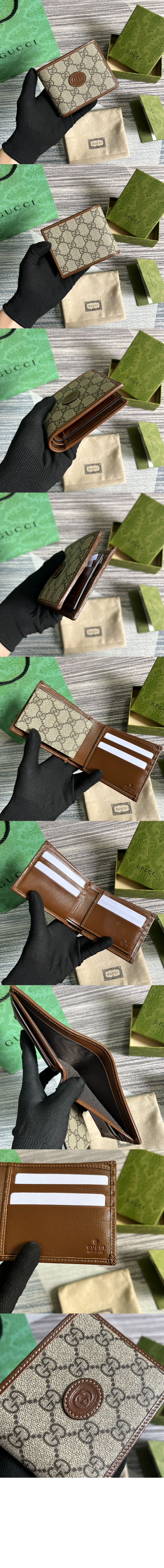 구찌 카드 케이스 GG 지갑 723171