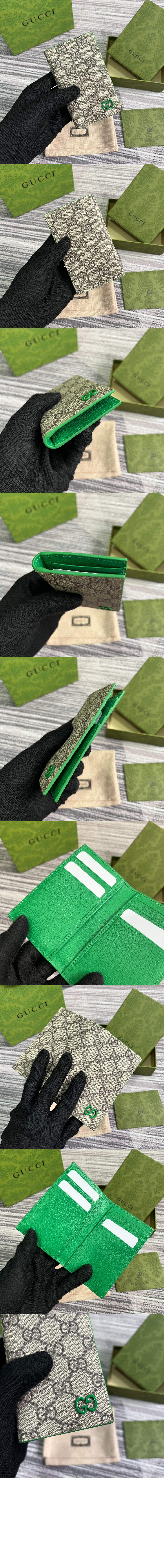 구찌 GG 디테일 롱 카드 케이스 768249