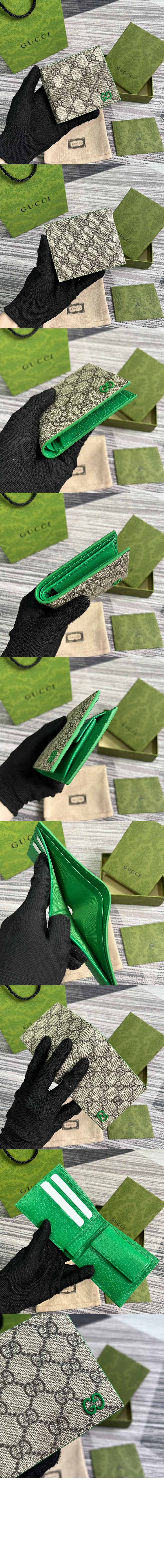 구찌 GG 플라크 반지갑 768244