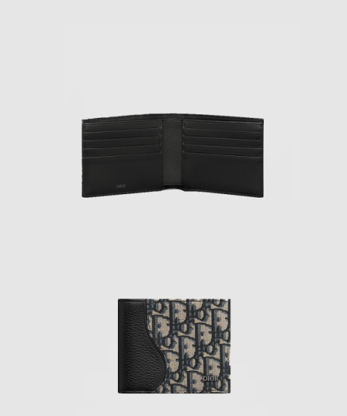 디올 Saddle 2단 카드 지갑 2ADBH