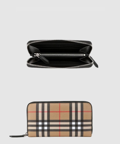 버버리 빈티지 체크 장지갑 4074696