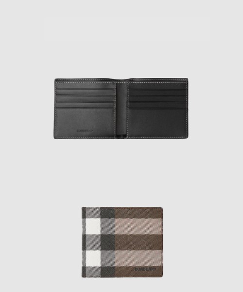 버버리 빈티지 E-캔버스 반지갑 80366661