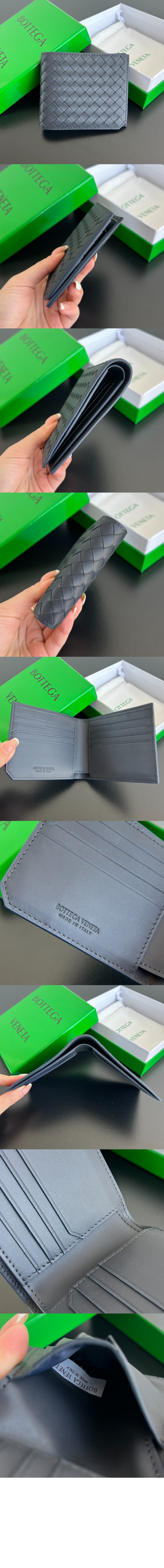 보테가베네타 인트레치아토 피콜로 폴더형 지갑 796966