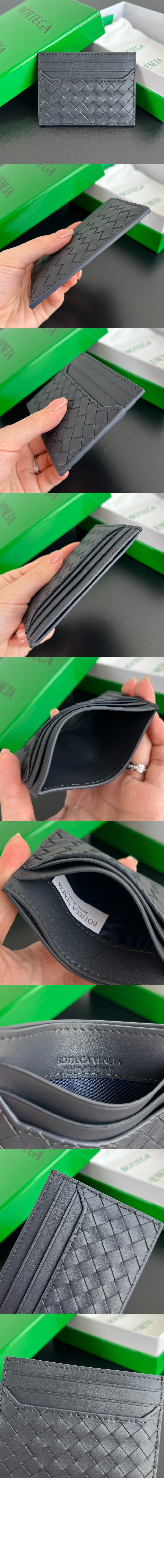 보테가베네타 인트레치아토 피콜로 카드케이스 817397