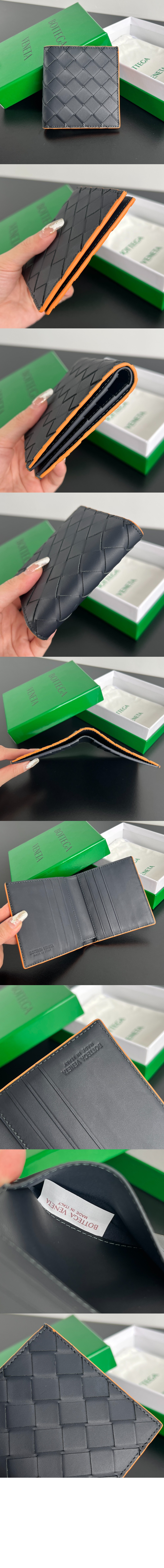 보테가베네타 인트레치아토 슬림 폴더형 지갑 749400