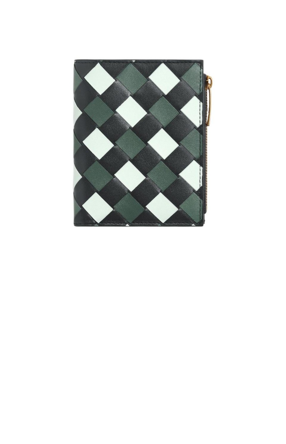 보테가베네타 스몰 카세트 폴더형 지퍼 지갑 742330