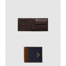 프라다 Re-Nylon 에나멜메탈삼각로고 폴리아미드 지갑 2M0738