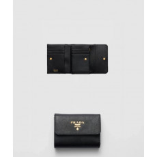 프라다 사피아노 메탈 로고 반지갑 1MH025