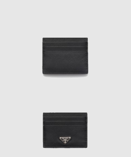 프라다 사피아노 트라이앵글 로고 카드 지갑 1MC025