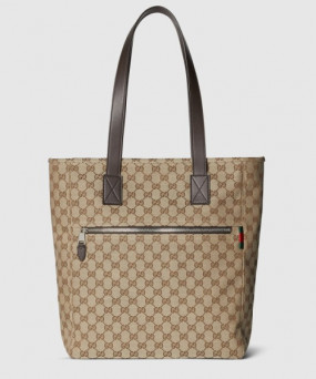 구찌 GG 캔버스 미디엄 토트백 834796