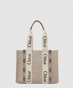 끌로에 우디 미듐 토트백 CHC22