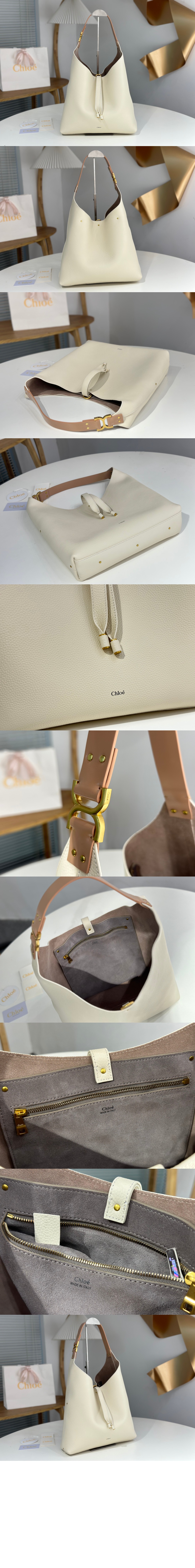 끌로에 그레인드 카프스킨 호보백 SS630