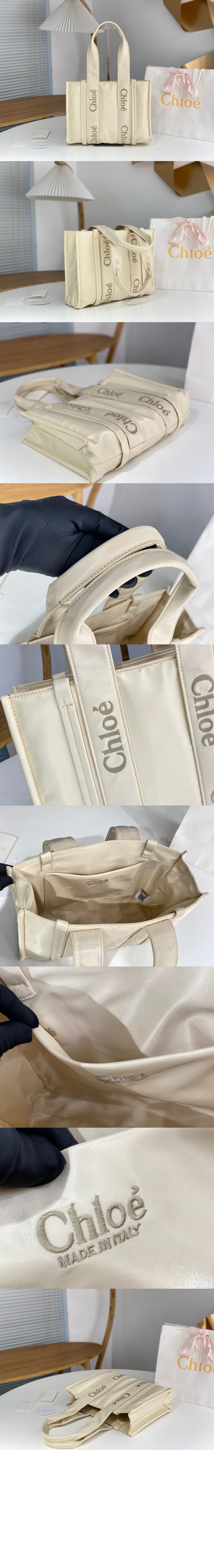 끌로에 우디 토트백 미듐 WS382