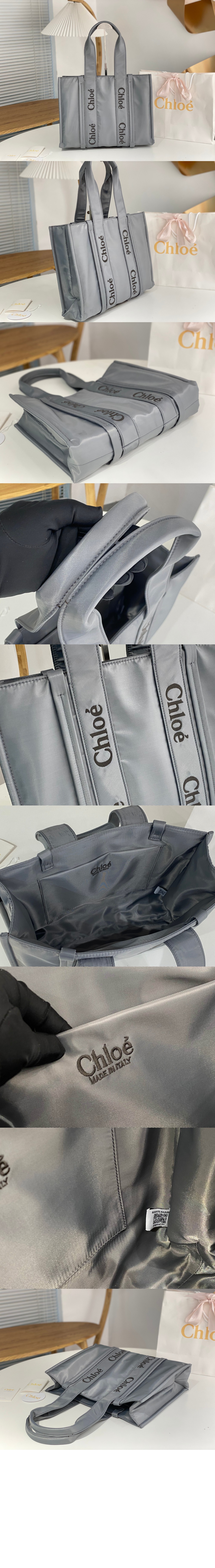 끌로에 우디 토트백 라지 WS382