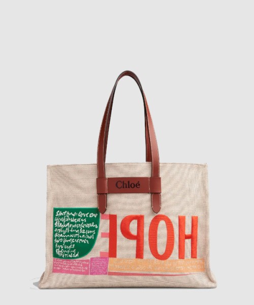 끌로에 우디 토트백 라지 WS382