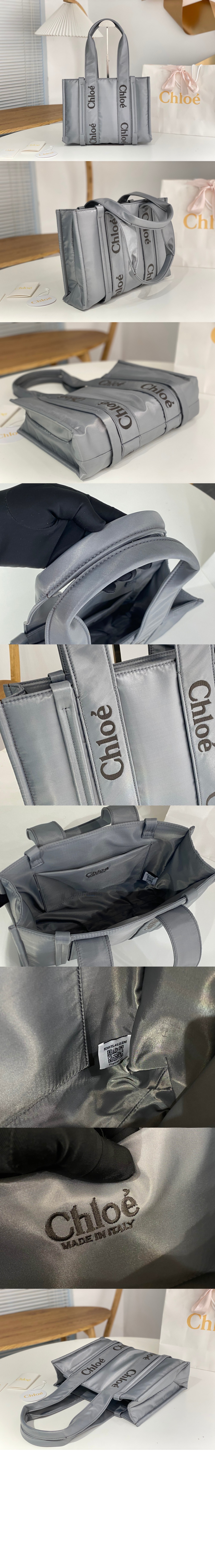 끌로에 우디 스트랩 토트백 스몰 WS397