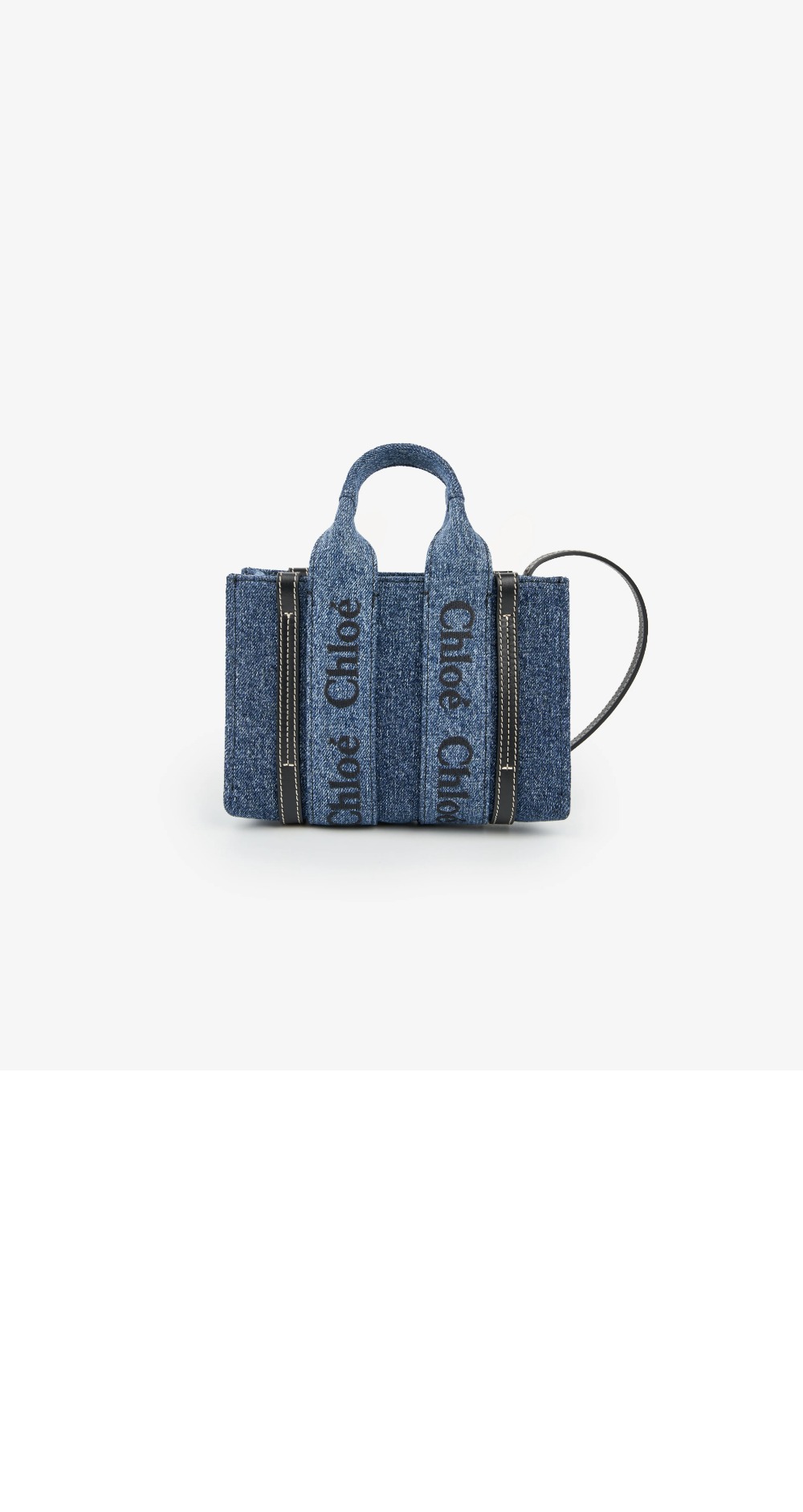 끌로에 미니 데님 숄더백 K3545D