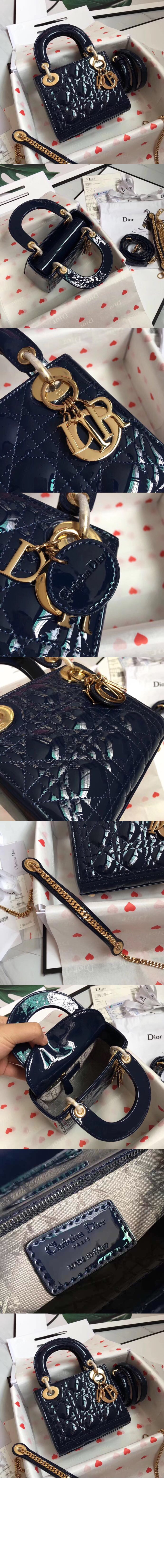 디올 레이디백 새틴 미니 M0500