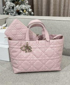 디올 뚜주흐 백 미듐 핑크