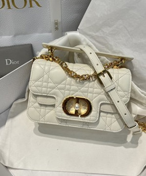 디올 졸리 미니 탑 까나쥬 토트백