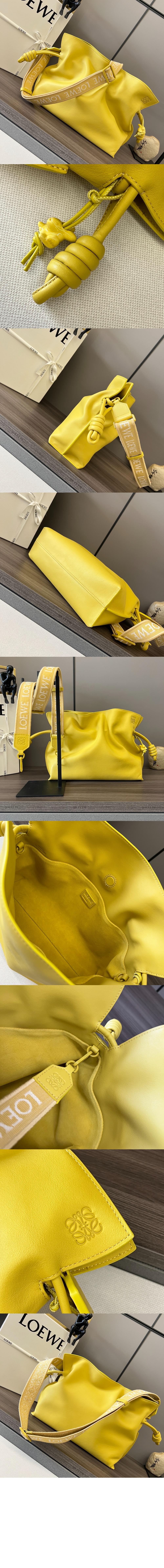 로에베 플라멩코 클러치 - 나파 카프스킨