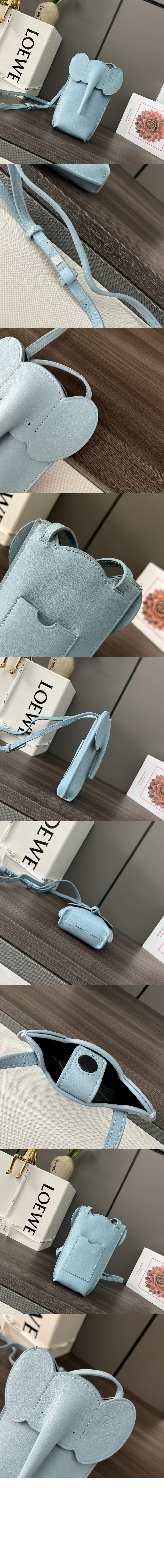 로에베 엘리펀트 포켓 - 클래식 카프스킨