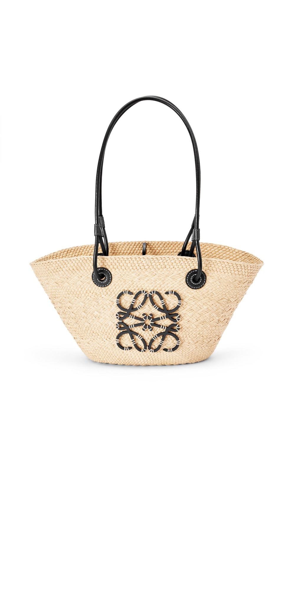 로에베 스몰 애너그램 바스켓 백 - 이라카 팜 & 카프스킨