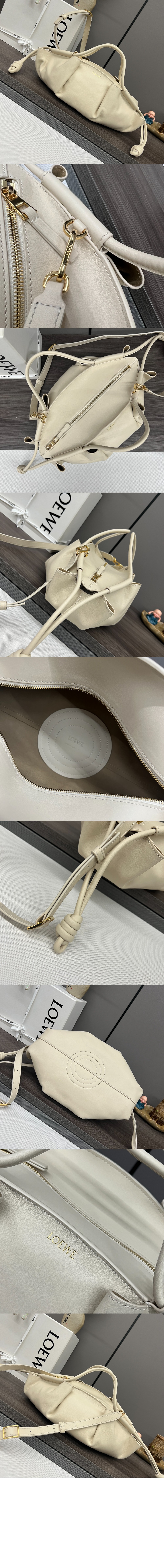 로에베 스몰 파세오 백 - 유광 나파 카프스킨