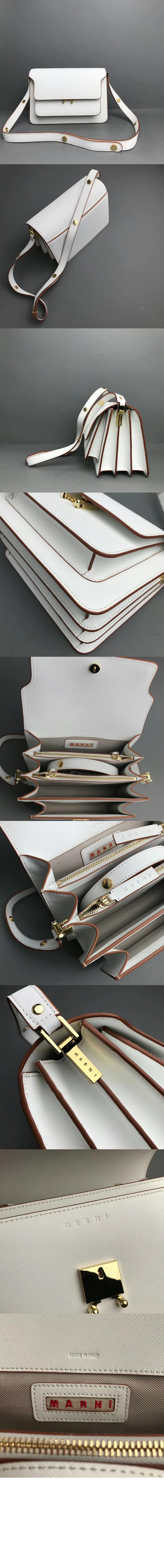 마르니 트렁크백 사피아노 미듐