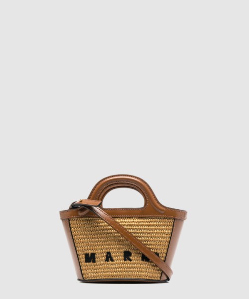 마르니 스몰 자수 토트백