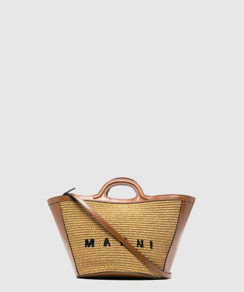 마르니 미듐 자수 토트백