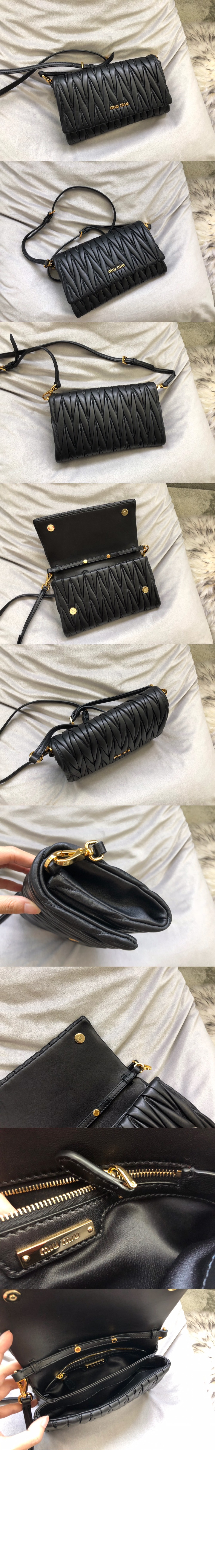 미우미우 마테라쎄 미니백 5BH080