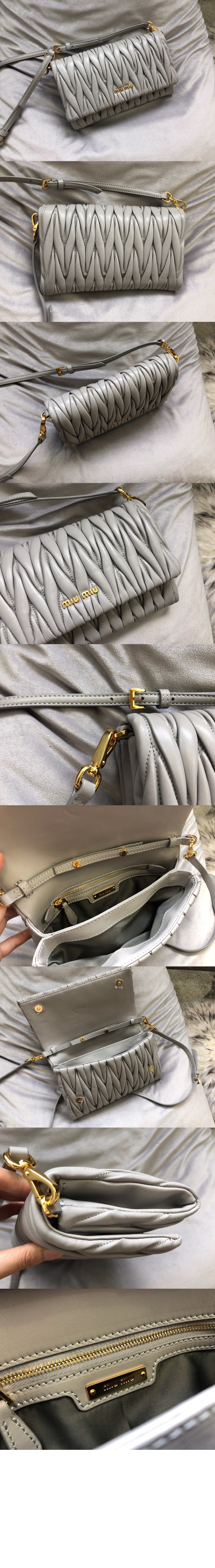 미우미우 마테라쎄 미니백 5BH080