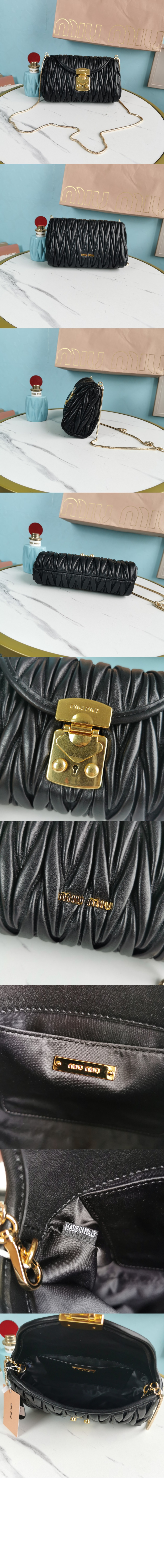 미우미우 마테라쎄 숄더백 5BH196