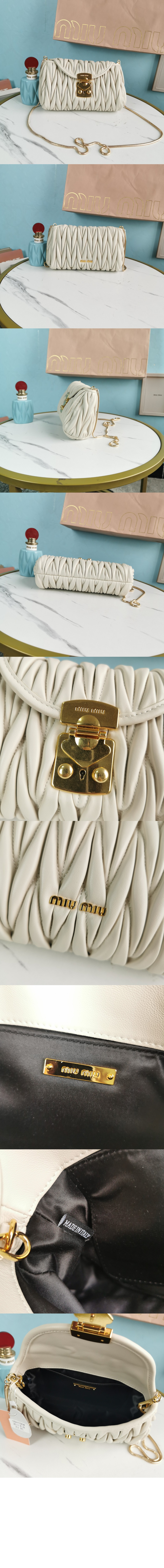 미우미우 마테라쎄 숄더백 5BH196