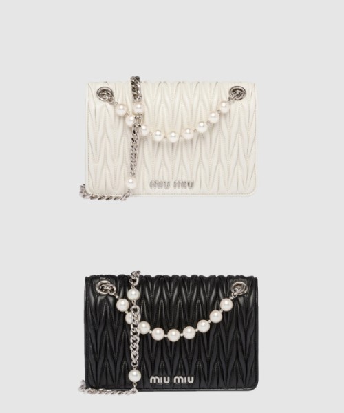 미우미우 마테라쎄 나파 크로스백 5BP065