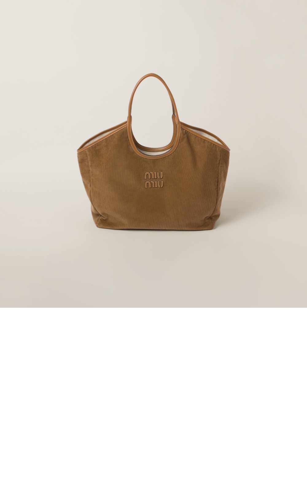 미우미우 토트 탑 핸들백 5BG276