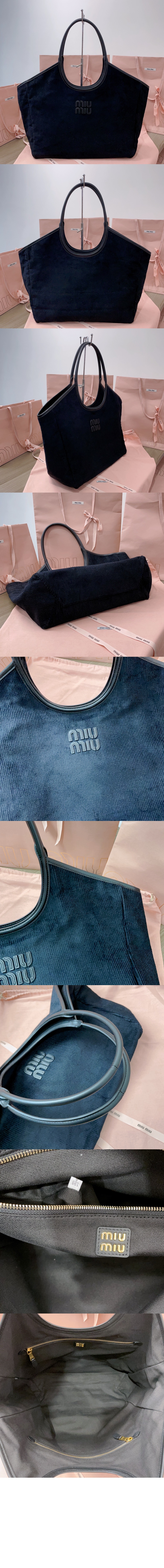 미우미우 토트 탑 핸들백 5BG276