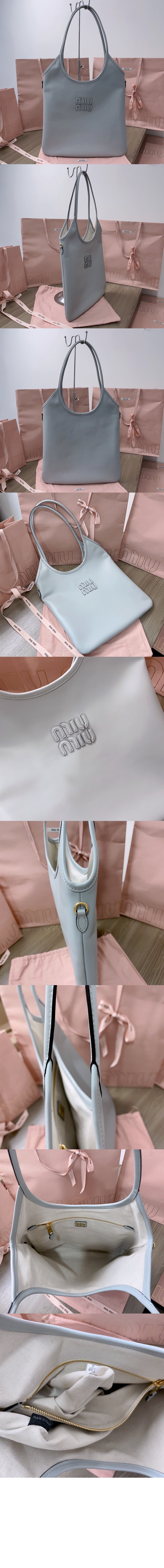 미우미우 가죽 토트백 5BG231