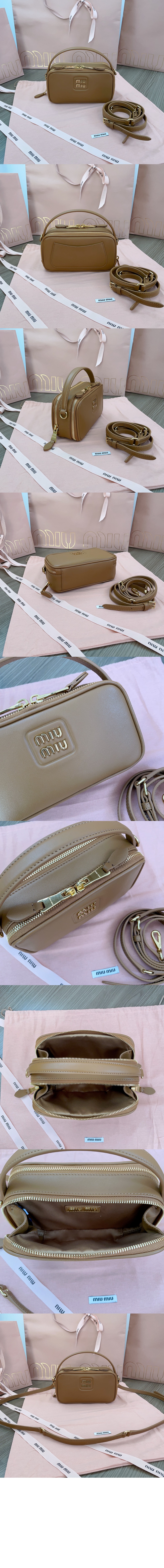 미우미우 가죽 숄더백 5BH229